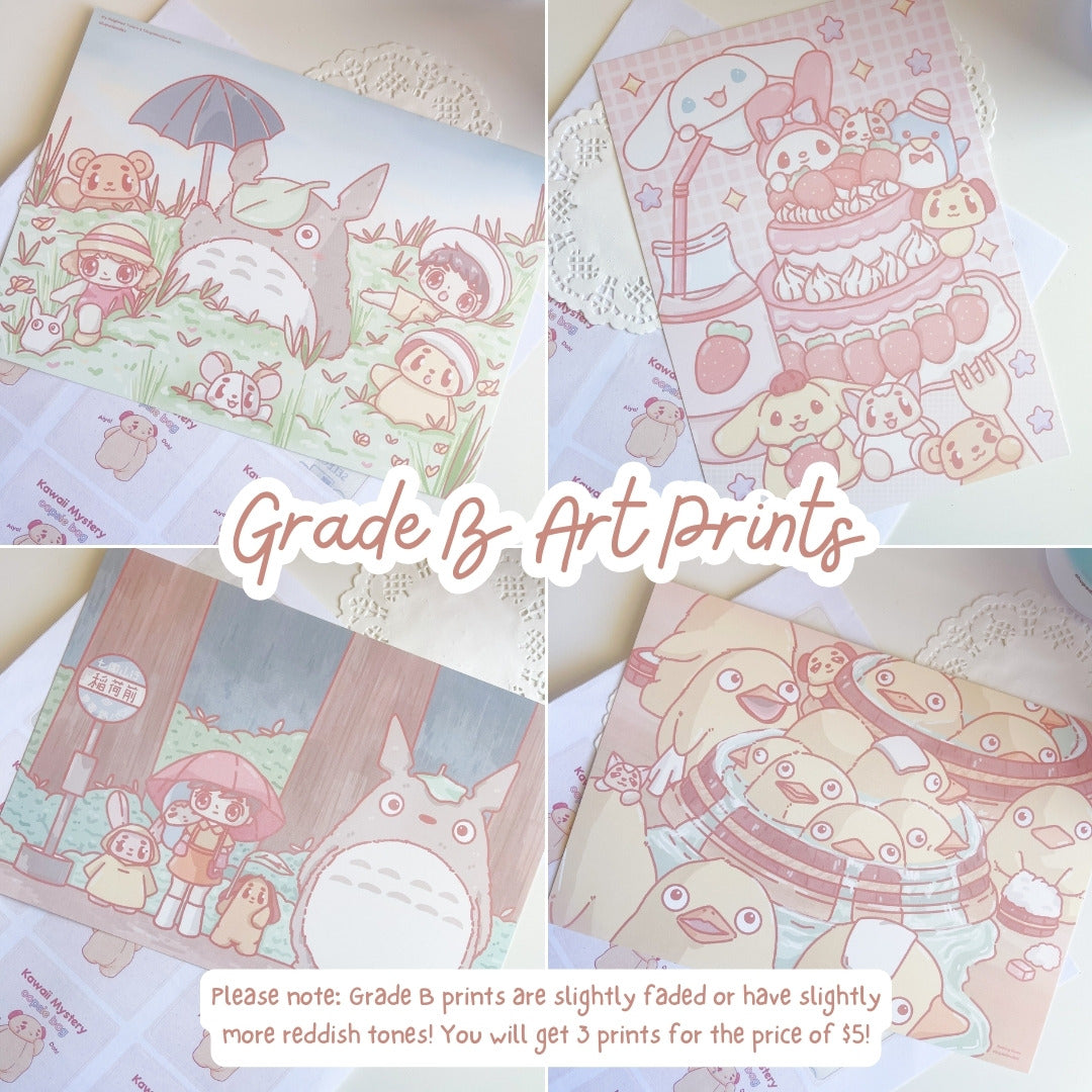 Grade B Art Print Mystery Bags