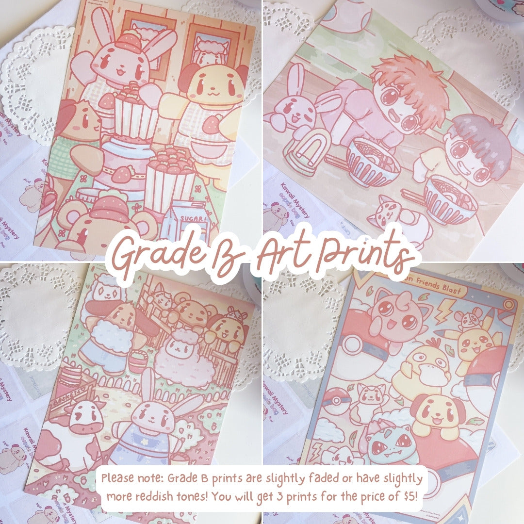 Grade B Art Print Mystery Bags