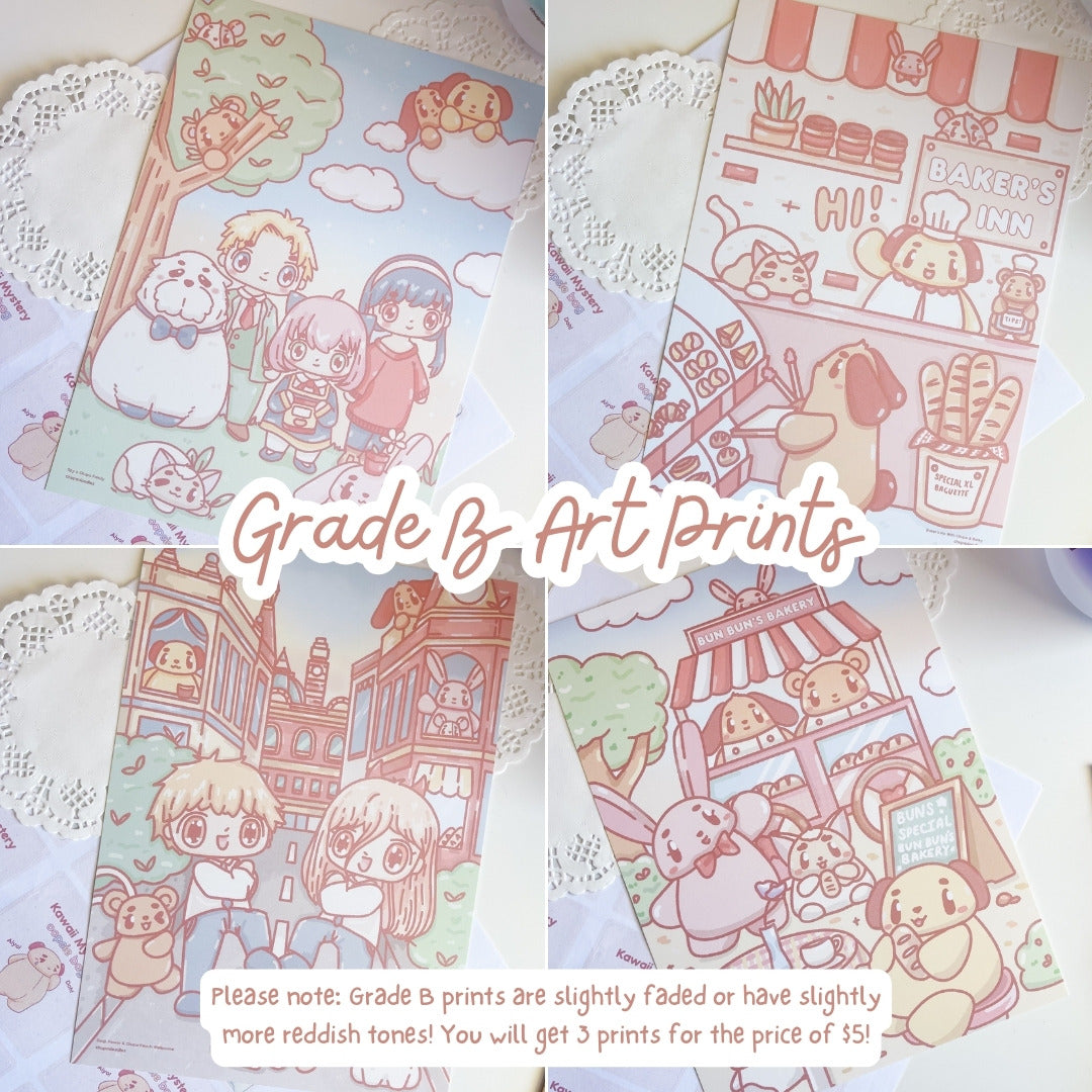 Grade B Art Print Mystery Bags