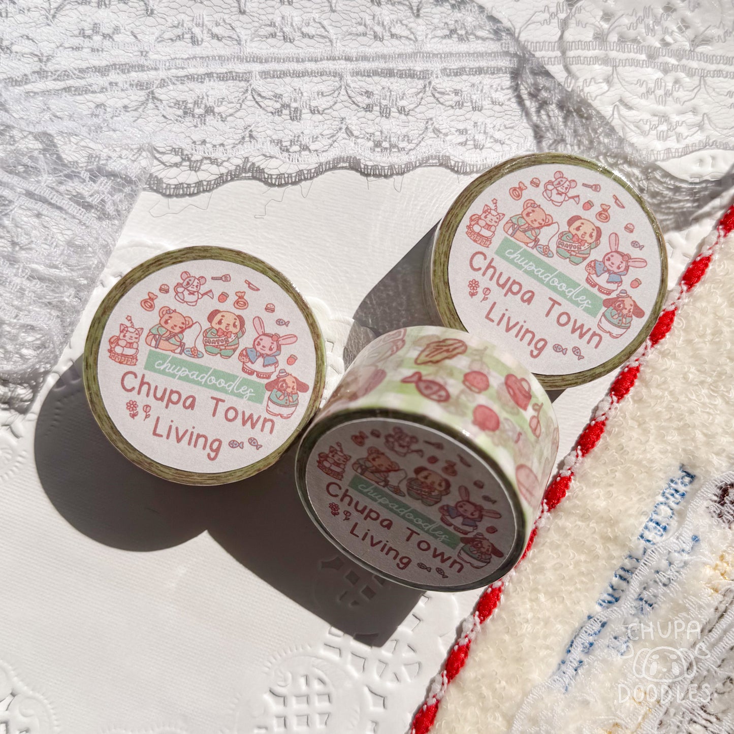 Chupa Town Specialty Washi Tape