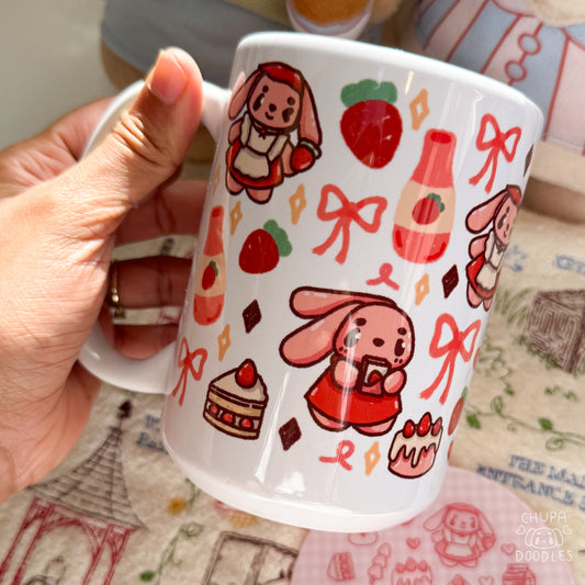 Strawberry Ceramic Mug