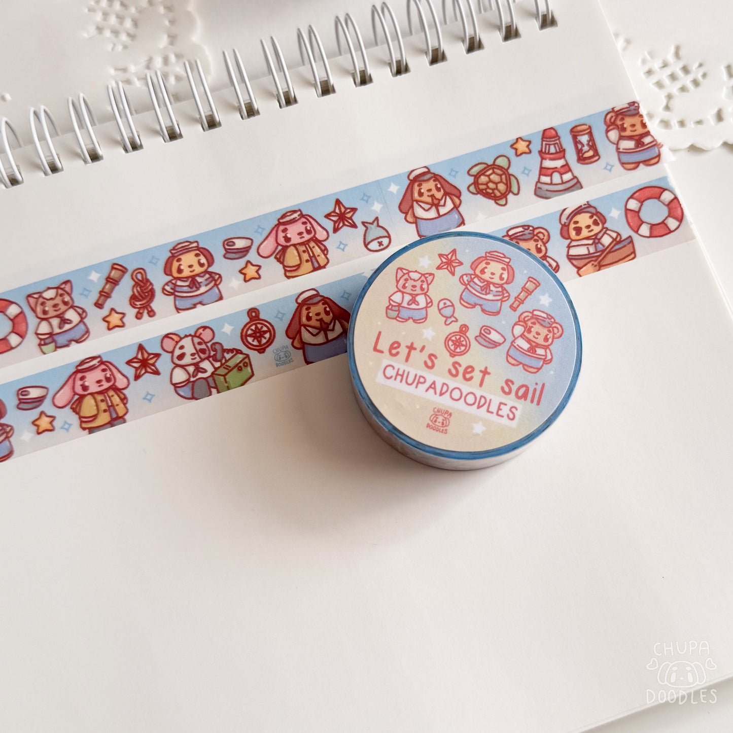 Let’s Set Sail Washi Tape