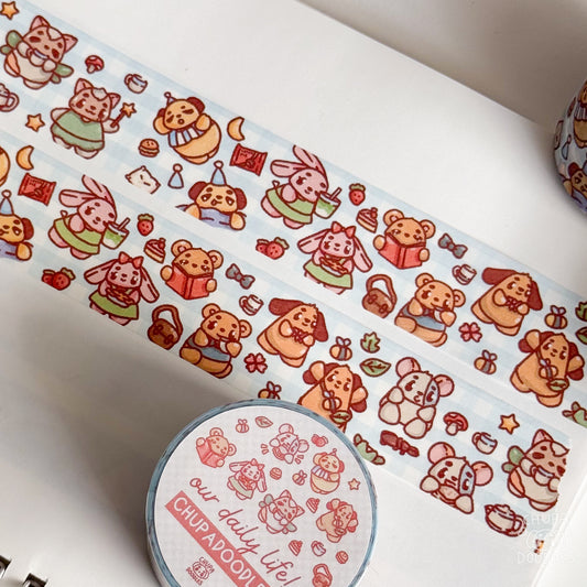 Chupadoodles Daily Life Washi Tape
