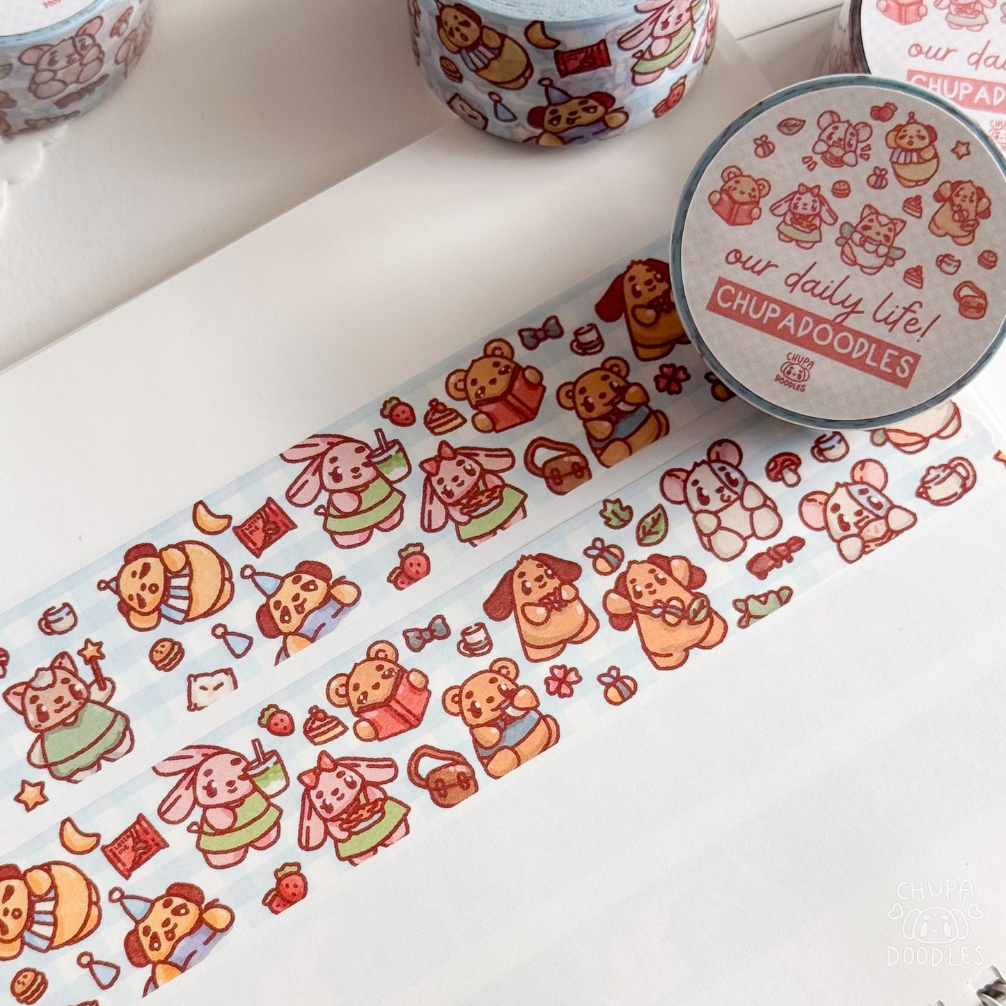 Chupadoodles Daily Life Washi Tape