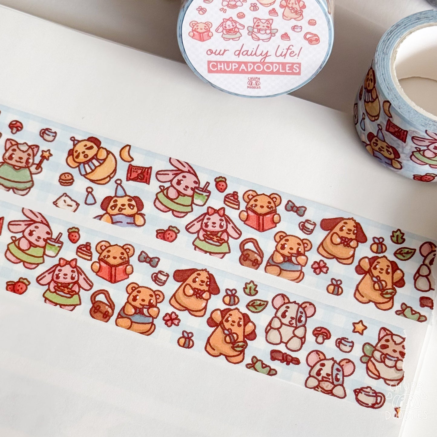 Chupadoodles Daily Life Washi Tape