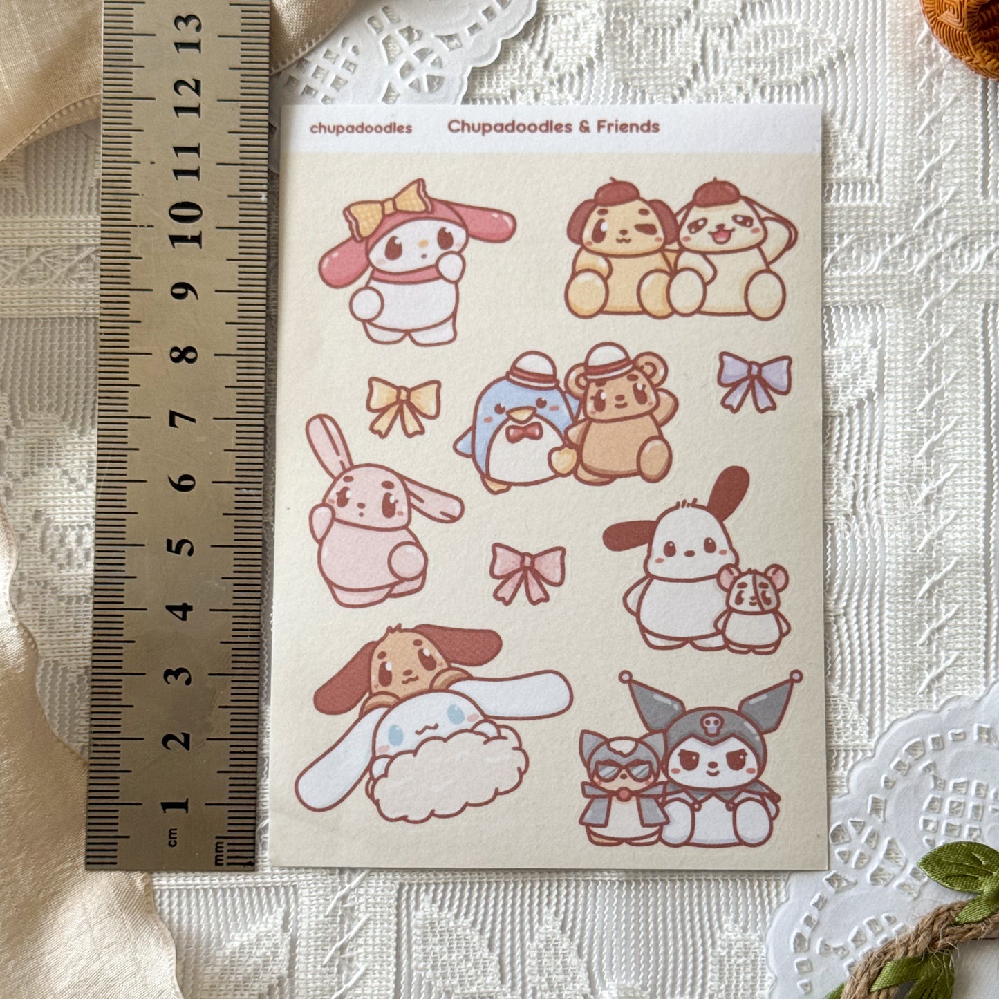 Sanrio & Friends Cute Sticker Sheet