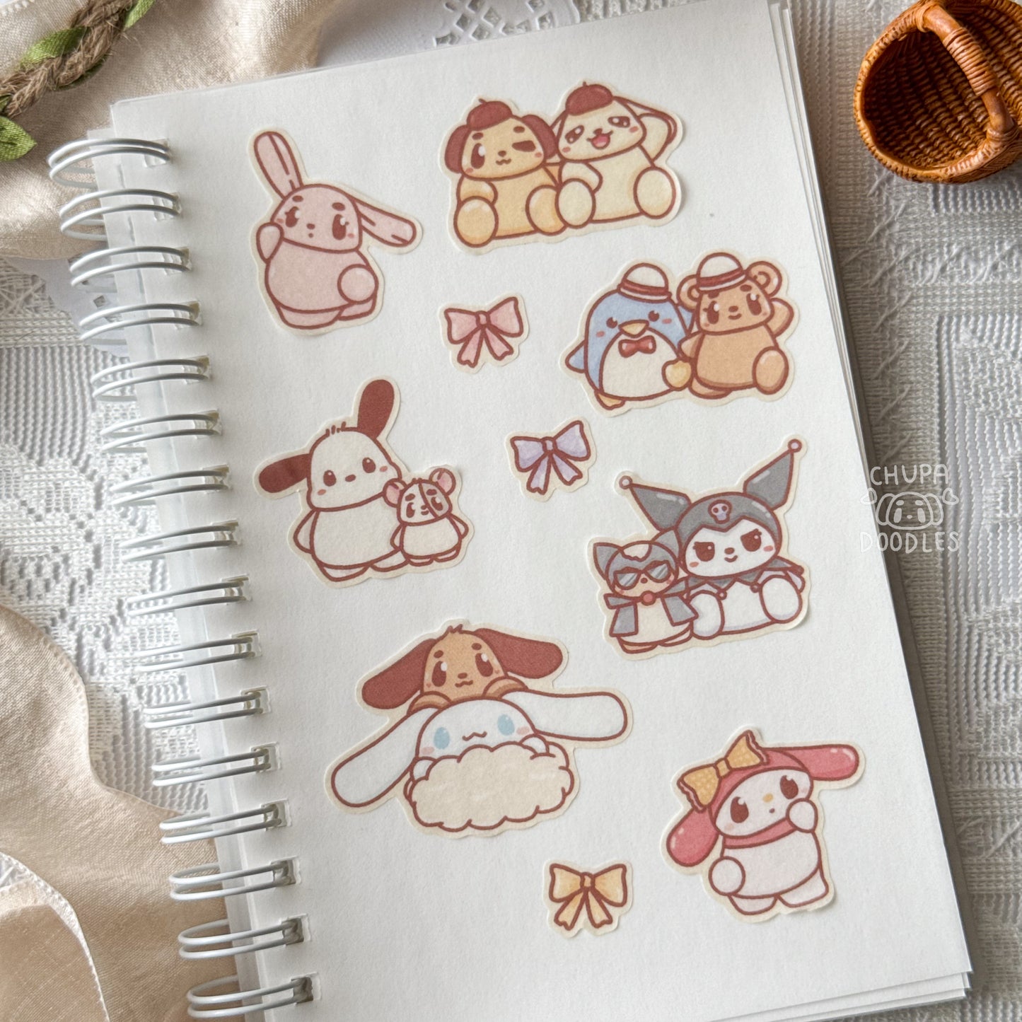 Sanrio & Friends Cute Sticker Sheet