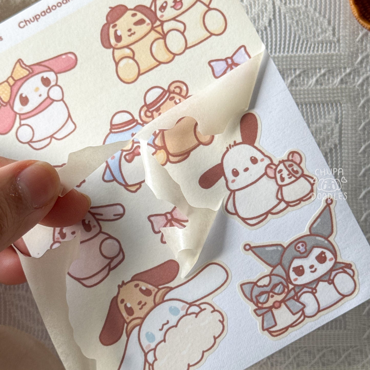 Sanrio & Friends Cute Sticker Sheet