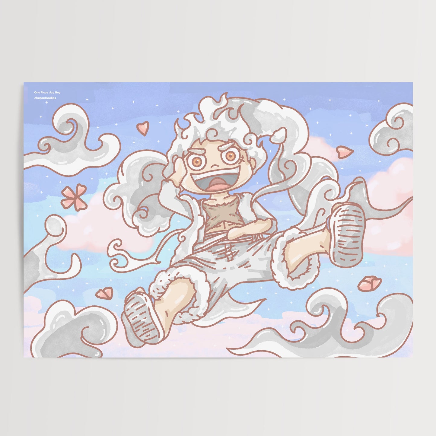 One Piece Joy Boy A5 Postcard Print