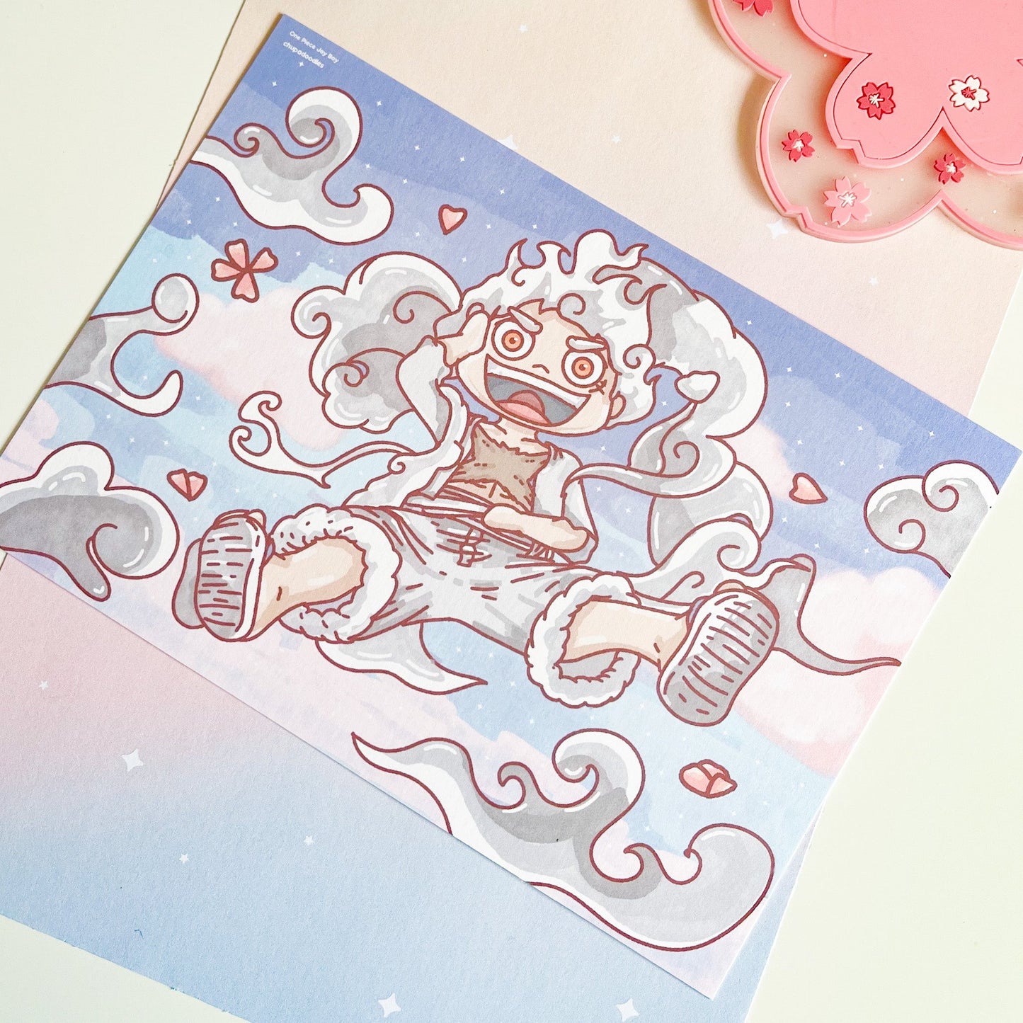 One Piece Joy Boy A5 Postcard Print