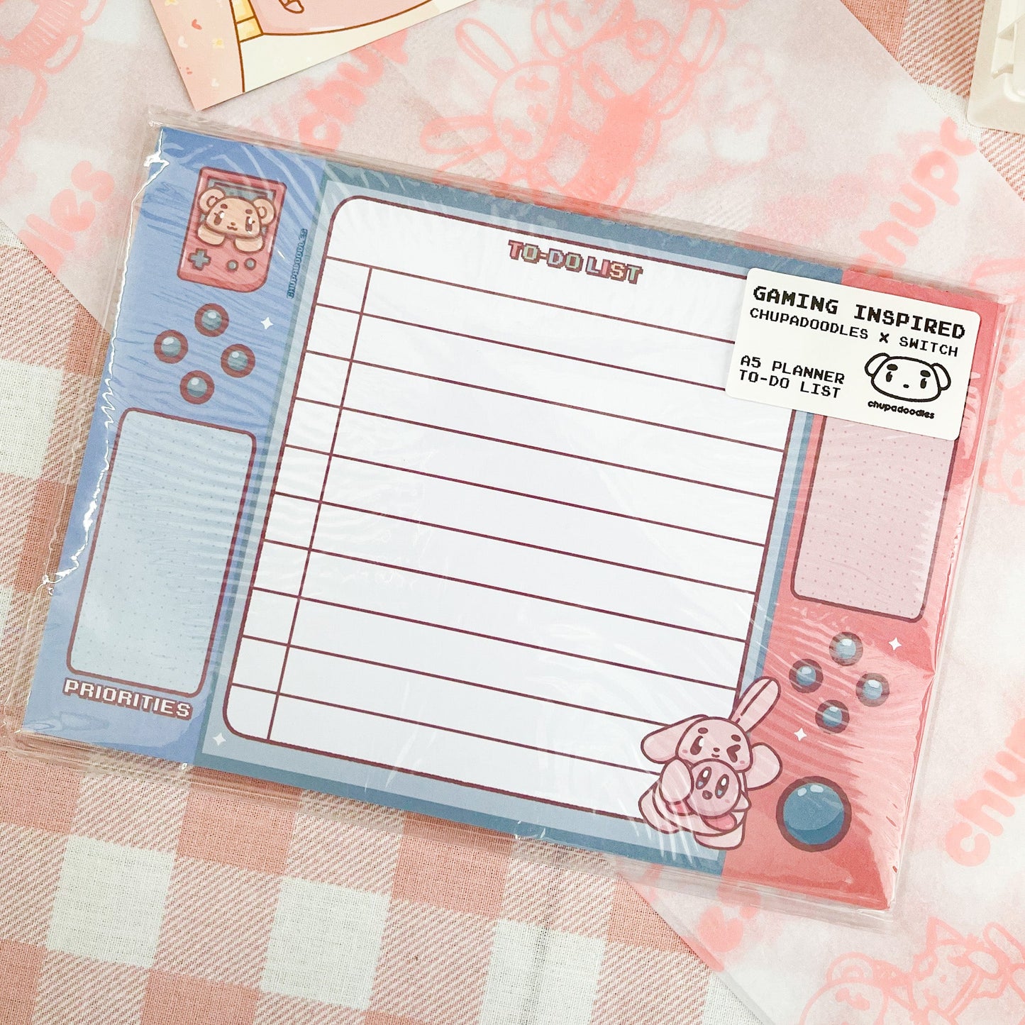 A5 To-Do List Nintendo Switch Planner Notepad