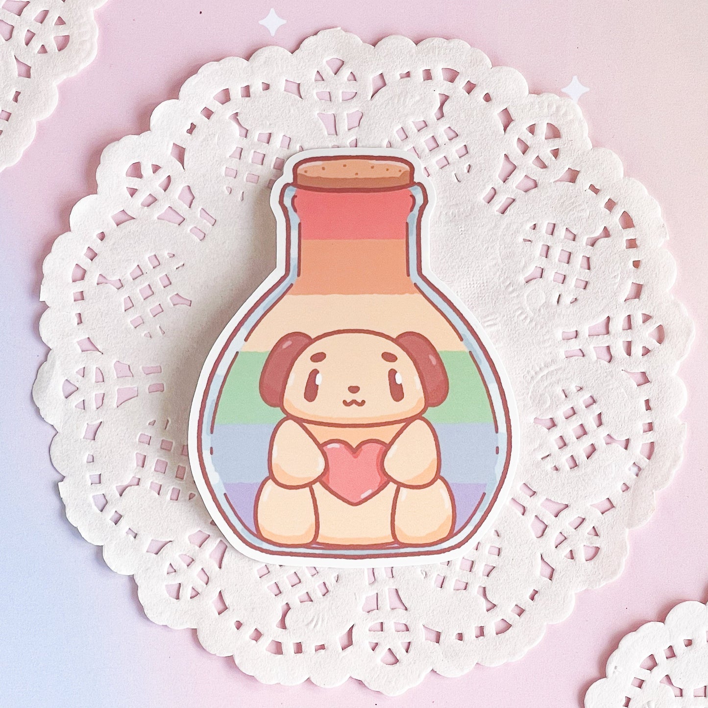 Chupa Pride Jar Die Cut Sticker