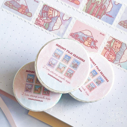 Mount Fuji Stamps Specialty Washi Tape