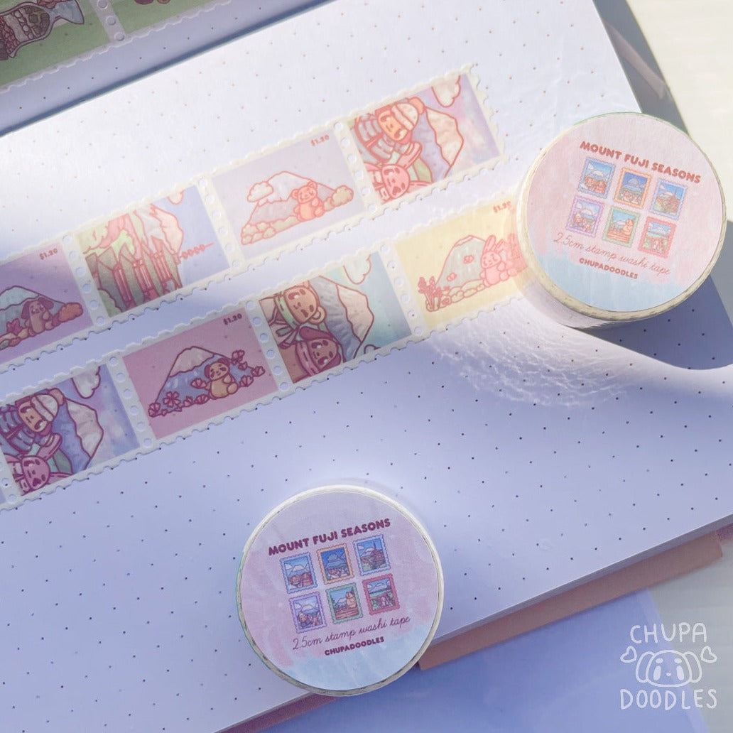 Mount Fuji Stamps Specialty Washi Tape