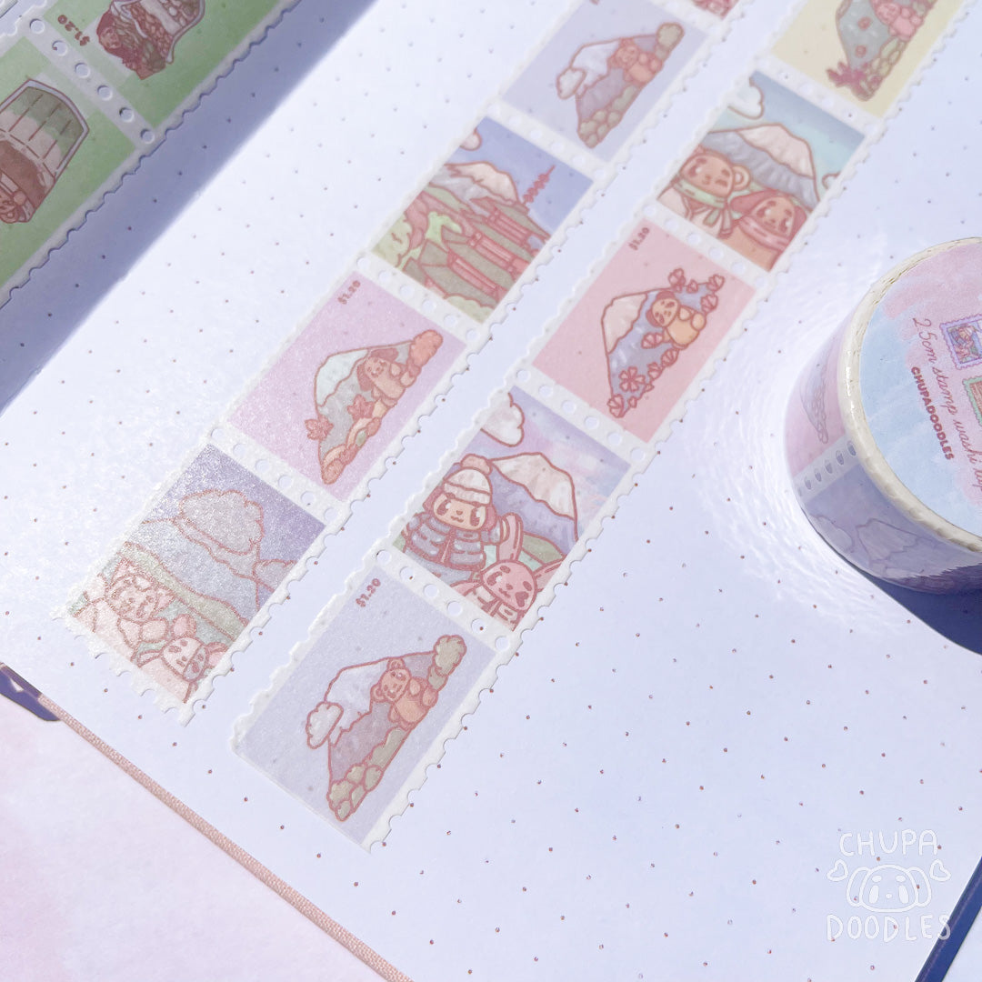 Mount Fuji Stamps Specialty Washi Tape