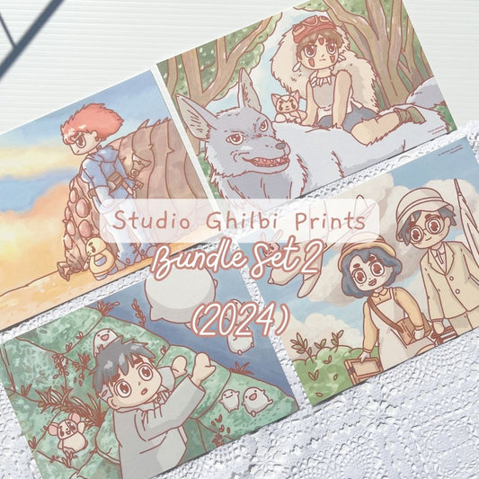 Studio Ghibli Art Print Bundle (Update 2)
