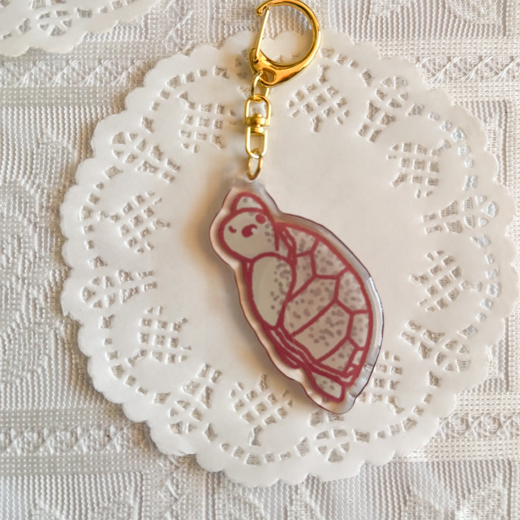 Turtle Epoxy Keychain | Cute Bag Charm