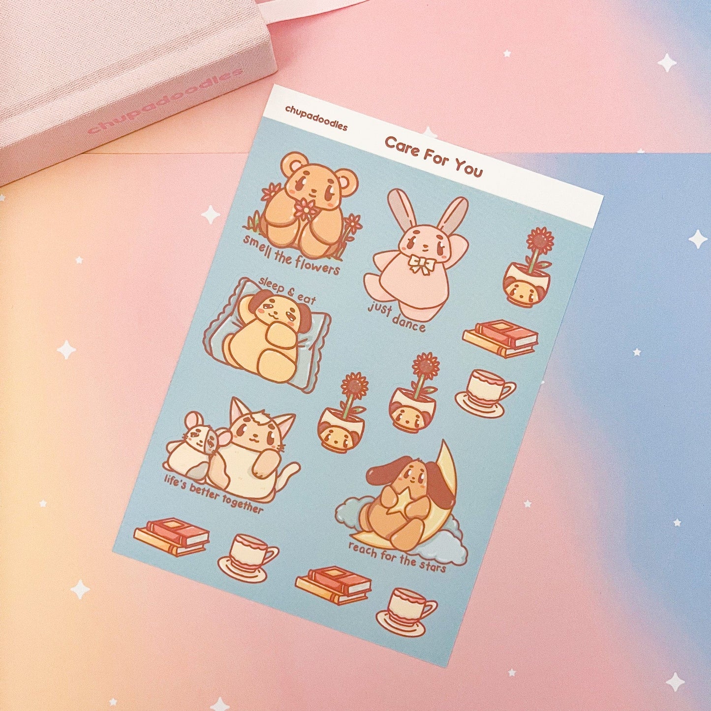 Care For You Sticker Sheet