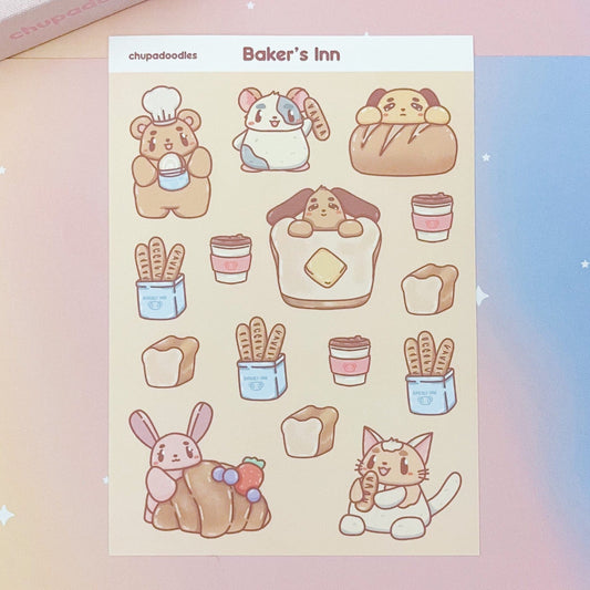 Baker’s Inn Sticker Sheet