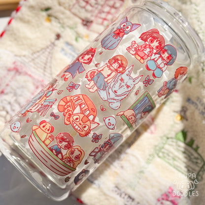 Studio Ghibli Double Walled Glass Can