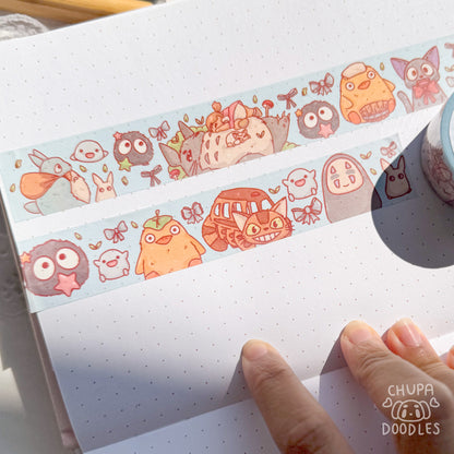 Studio Ghibli Creatures Specialty Washi Tape