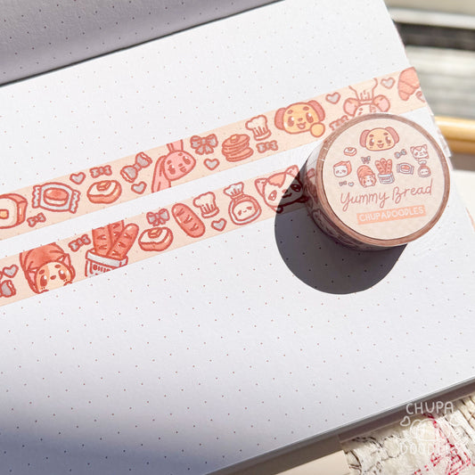 Bread Lover Washi Tape