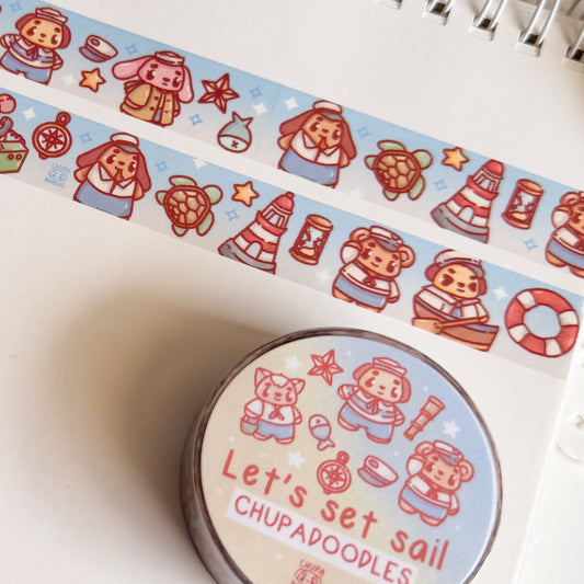 Let’s Set Sail Washi Tape