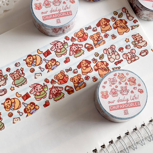 Chupadoodles Daily Life Washi Tape