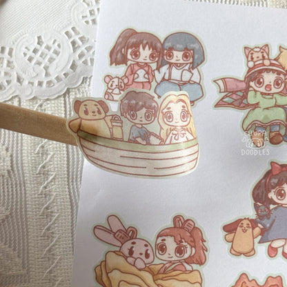 Studio Ghibli Cute Sticker Sheet