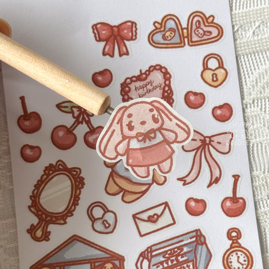 Little Trinkets & Treasures Cute Sticker Sheet