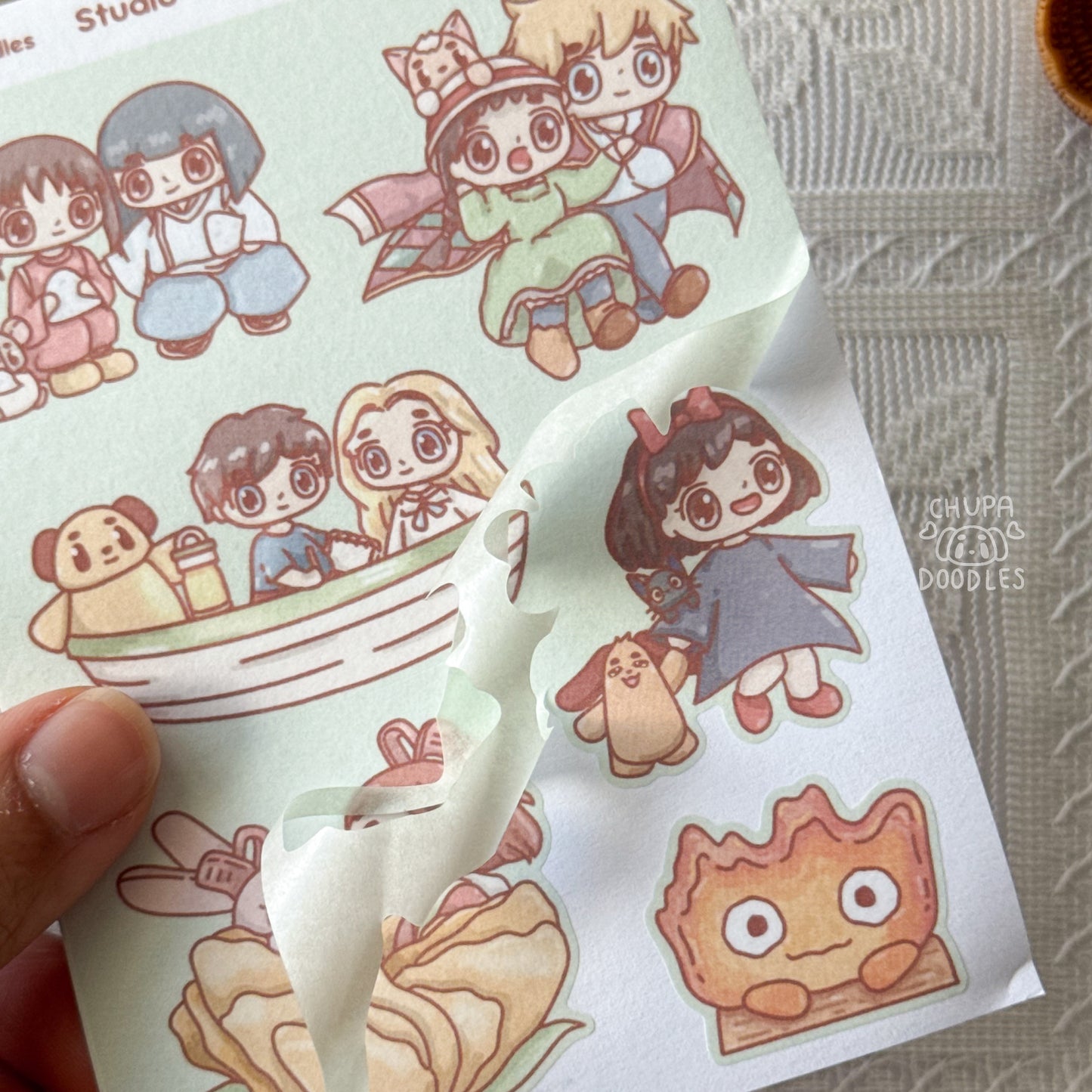 Studio Ghibli Cute Sticker Sheet
