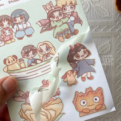 Studio Ghibli Cute Sticker Sheet