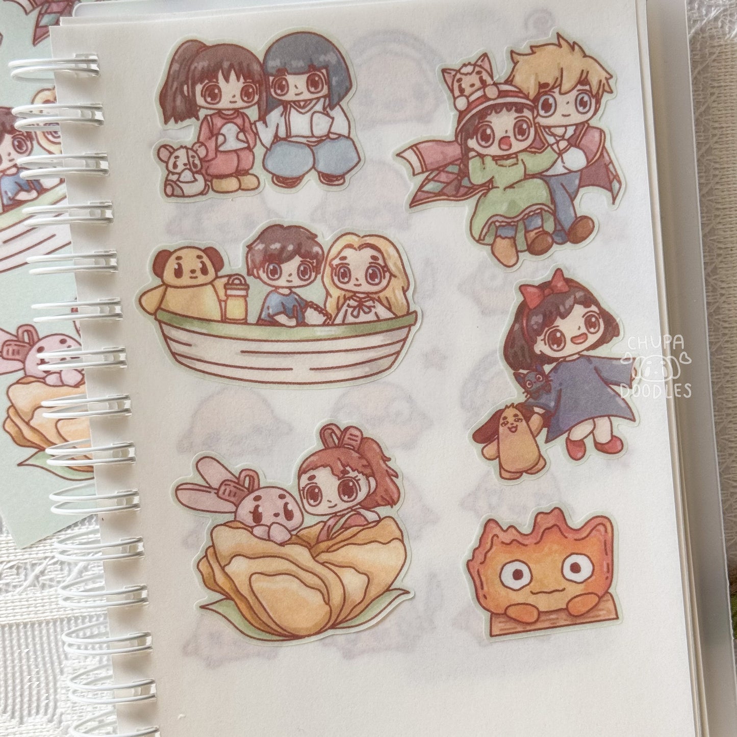 Studio Ghibli Cute Sticker Sheet