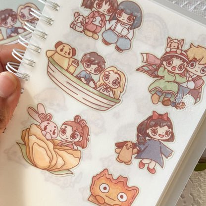 Studio Ghibli Cute Sticker Sheet