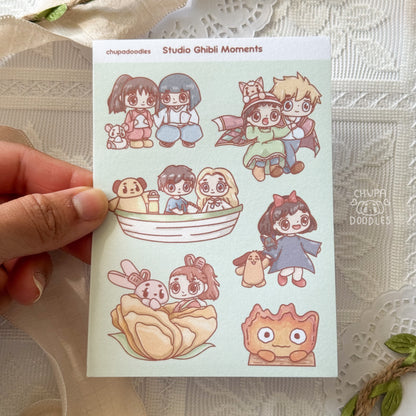 Studio Ghibli Cute Sticker Sheet