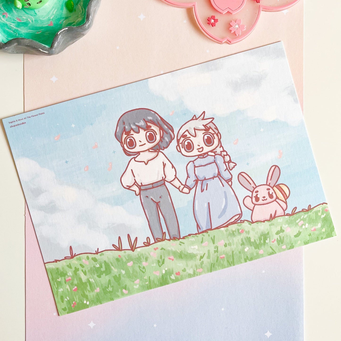 Howl & Sophie's Art Print