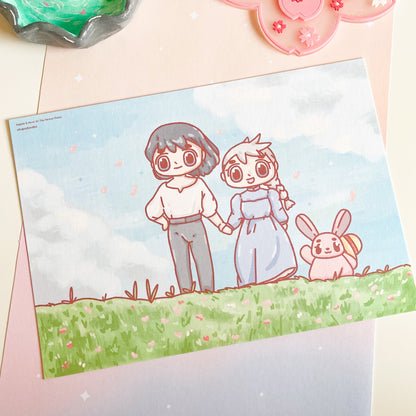 Howl & Sophie's Art Print