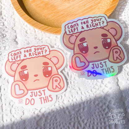 Neurodiversity & Relatable Memes Die Cut Sticker Bundle (Full Holo/White Matte)