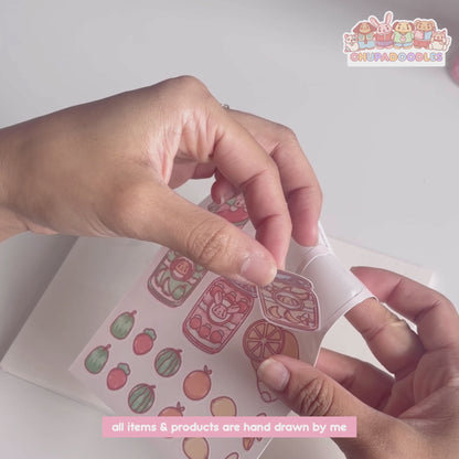 Fruits Galore Holo Sticker Sheet