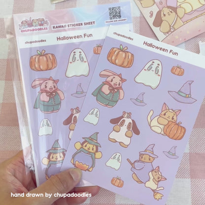 Halloween Fun Sticker Sheet