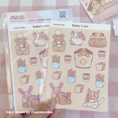 Baker’s Inn Sticker Sheet