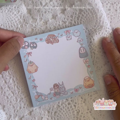 10cm Handmade Little Creatures Notepad
