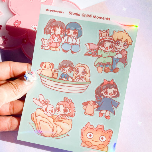 Studio Ghibli Holo Sticker Sheet