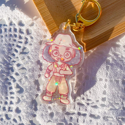 Usopp Nakama Holo Keychain