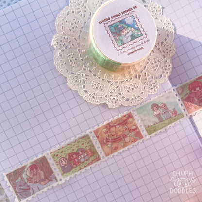 Studio Ghibli Part 2 Stamps Specialty Washi Tape