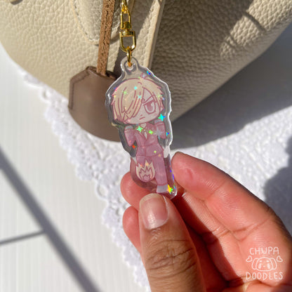 Sanji Nakama Holo Keychain