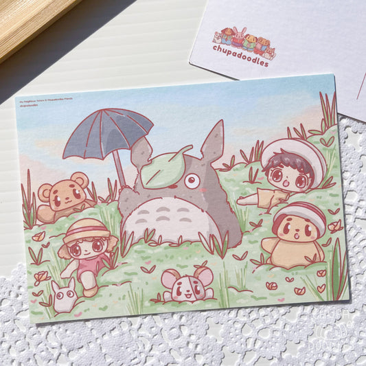 My Neighbour Totoro and Friends Postcard