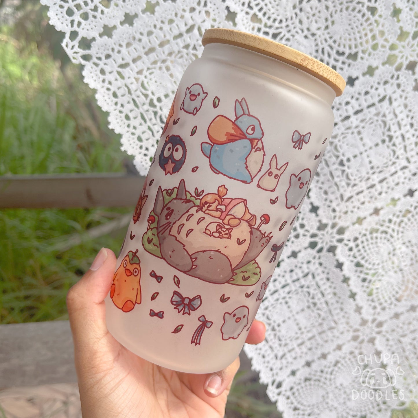 Studio Ghibli's Magical Creatures Glass Cans