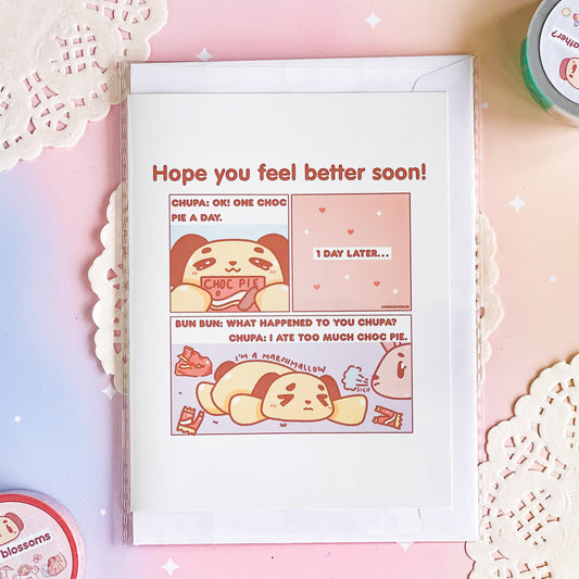 Hope You Feel Better Soon (Get Well Soon Greeting Card)