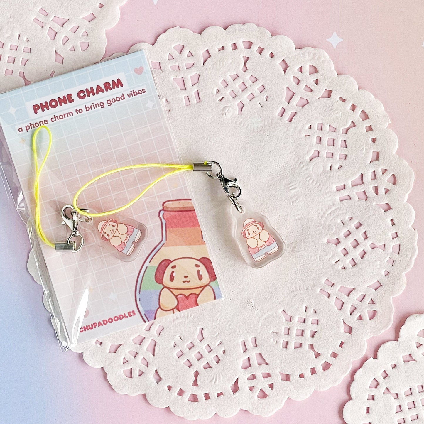 Chupa x Luffy Phone Charm